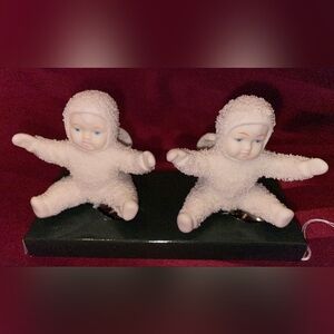 Snowbabies Ornaments-set of 2